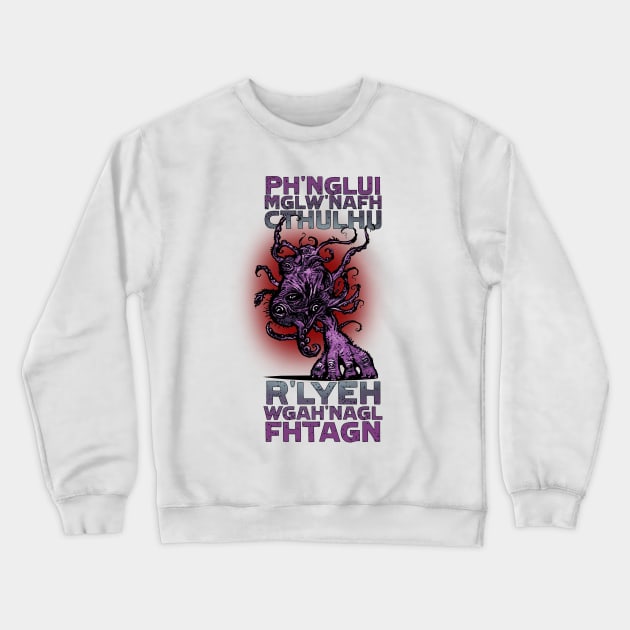 cthulhu Crewneck Sweatshirt by joerg_vogeltanz